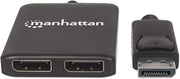 Manhattan DisplayPort to Dual DisplayPort - MST Hub | 207768 Splitter Manhattan