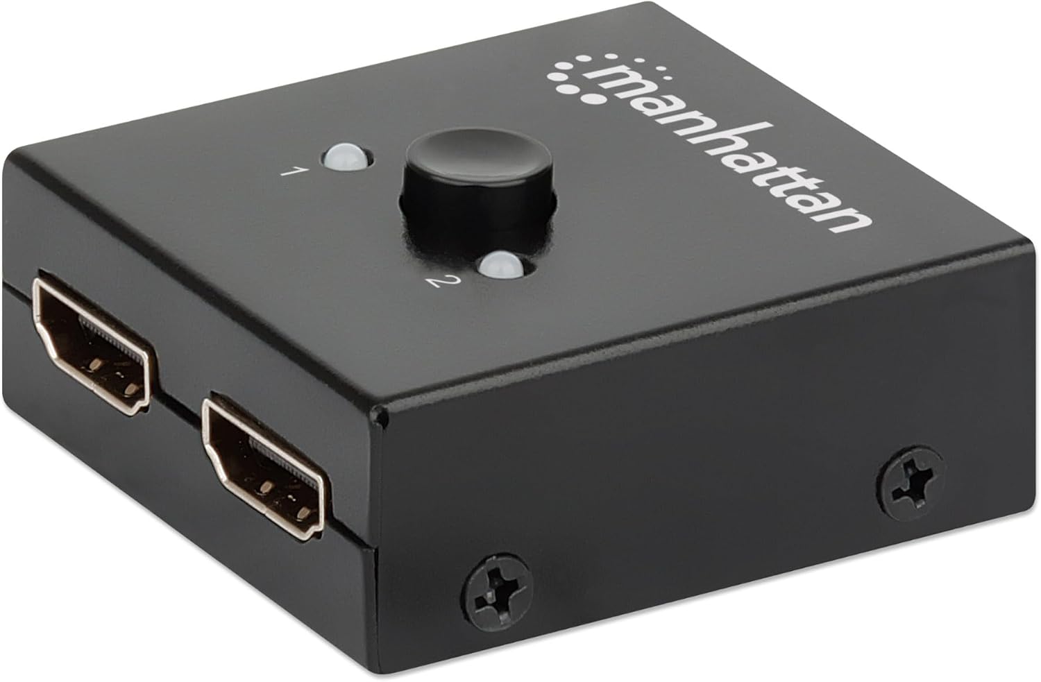 Manhattan 4K@60Hz Bi-Directional 2-Port HDMI Switch | 207850 Video Switch Manhattan