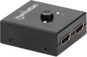 Manhattan 4K@60Hz Bi-Directional 2-Port HDMI Switch | 207850 Video Switch Manhattan