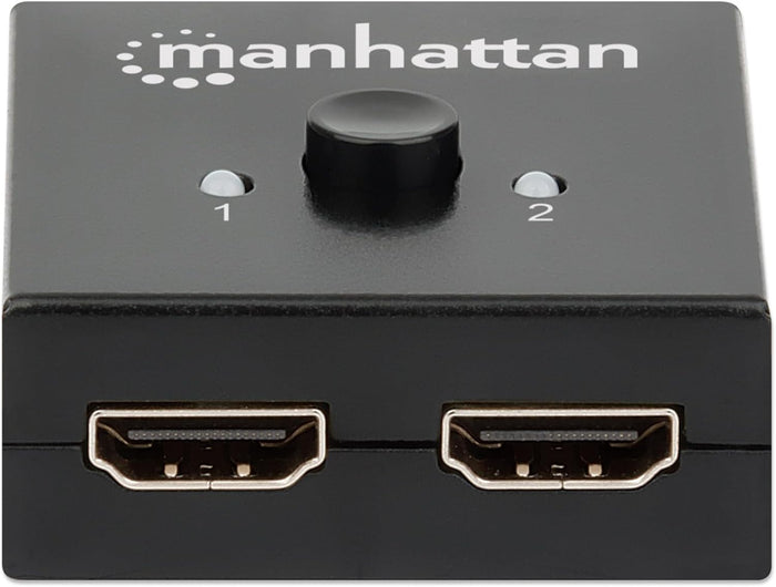 Manhattan 4K@60Hz Bi-Directional 2-Port HDMI Switch | 207850 Video Switch Manhattan