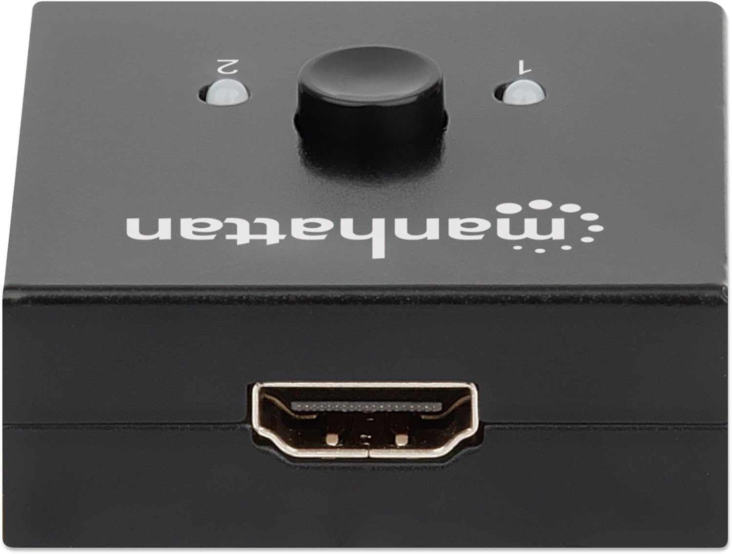 Manhattan 4K@60Hz Bi-Directional 2-Port HDMI Switch | 207850 Video Switch Manhattan