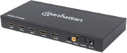 Manhattan 1080p 4-Port HDMI Multiviewer Switch | 207881 Video Switch Manhattan