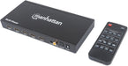 Manhattan 1080p 4-Port HDMI Multiviewer Switch | 207881 Video Switches Manhattan