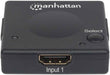 Manhattan 207911 2-Port HDMI Switch | 1080p | Auto & Manual Switching Video Switches Manhattan