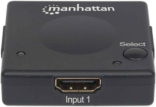 Manhattan 207911 2-Port HDMI Switch | 1080p | Auto & Manual Switching Video Switches Manhattan