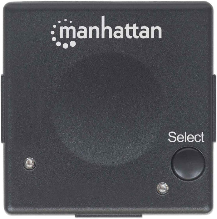 Manhattan 207911 2-Port HDMI Switch | 1080p | Auto & Manual Switching Video Switches Manhattan