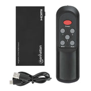 Manhattan 4K@60Hz 3-Port HDMI Switch | 208222 Video Switch Manhattan
