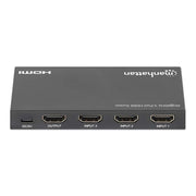 Manhattan 4K@60Hz 3-Port HDMI Switch | 208222 Video Switch Manhattan