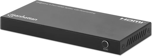 Manhattan 4K@60Hz 4-Port HDMI Splitter with Downscaling | 208369 Video Splitter Manhattan