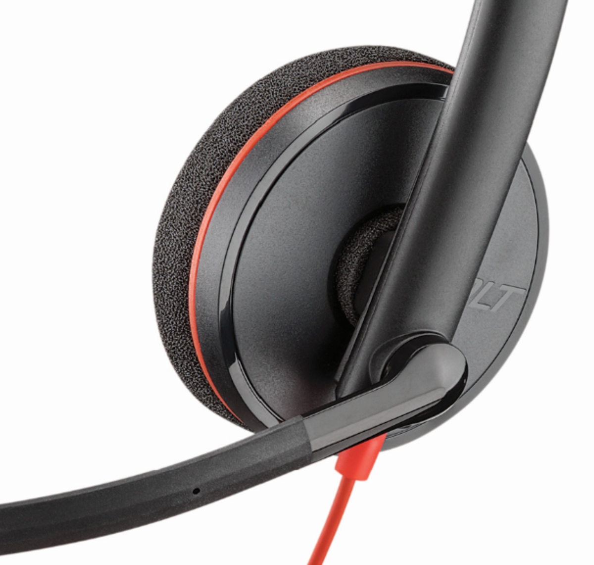 POLY Blackwire C3210 USB Type-A Black Wired Headset | 209744-201 Headset Poly
