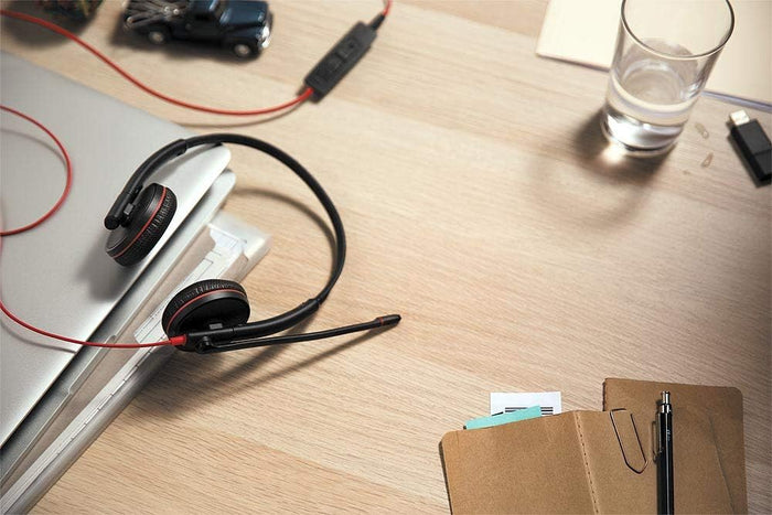 POLY Blackwire 3220 Stereo USB-A Headset | 209745-101 Headset Poly