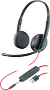 Poly Blackwire 3225 USB Type-A Wired Headset