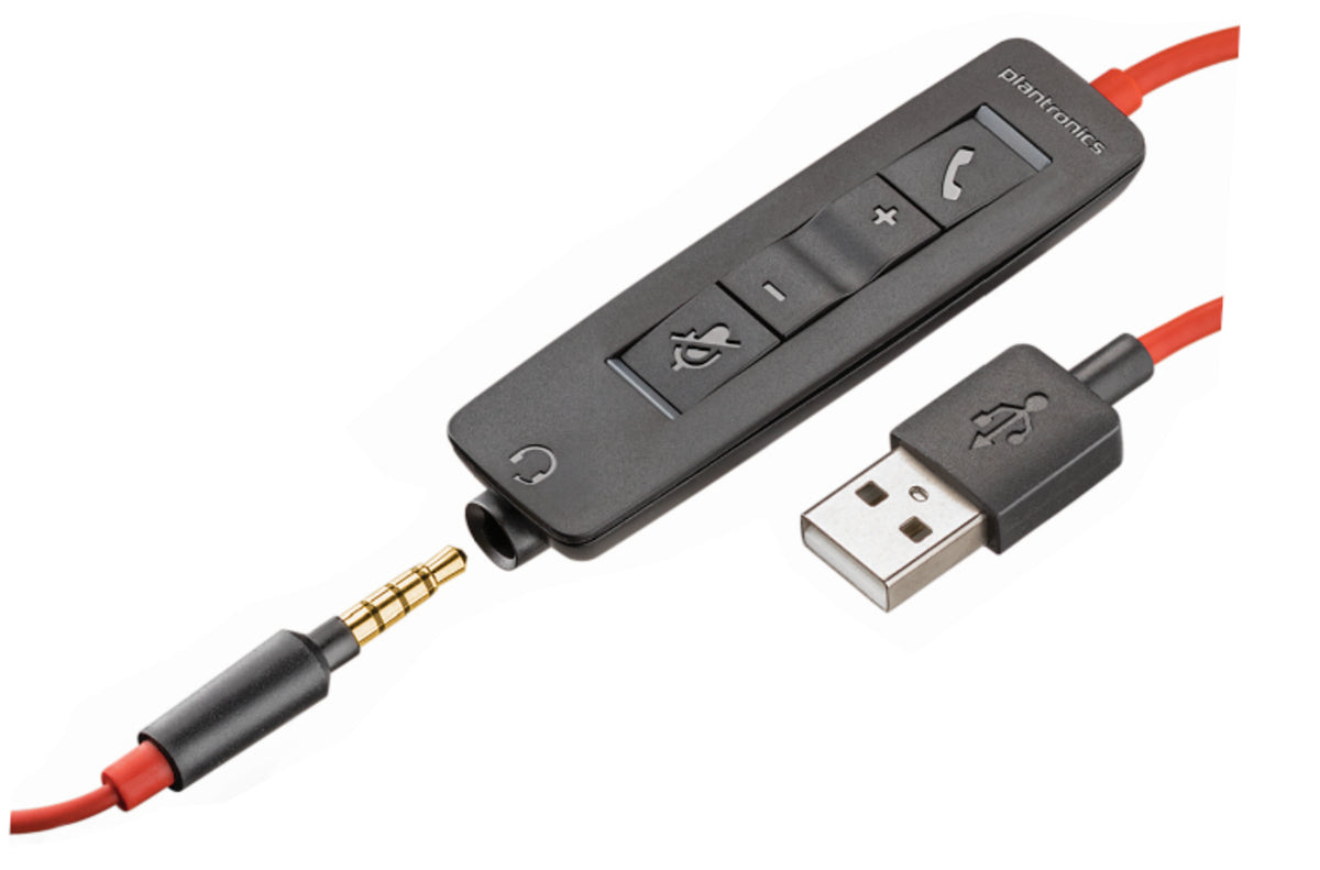 Poly Blackwire 3225 USB-A Headset | 209747-201 Headset Poly