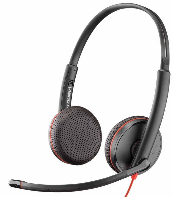 Poly Blackwire 3225 USB-A Headset | 209747-201 Headset Poly