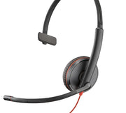 Poly Blackwire C3215 Wired Black Headset Headset Poly
