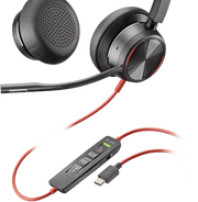 Poly Blackwire C3225 Wired Black Headset Headset Poly