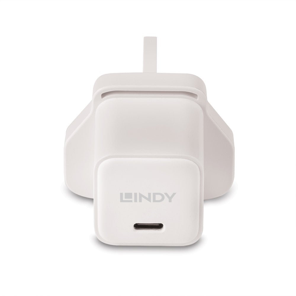 Lindy 20W USB Type C GaN Charger | 73411 Power & Charging Lindy