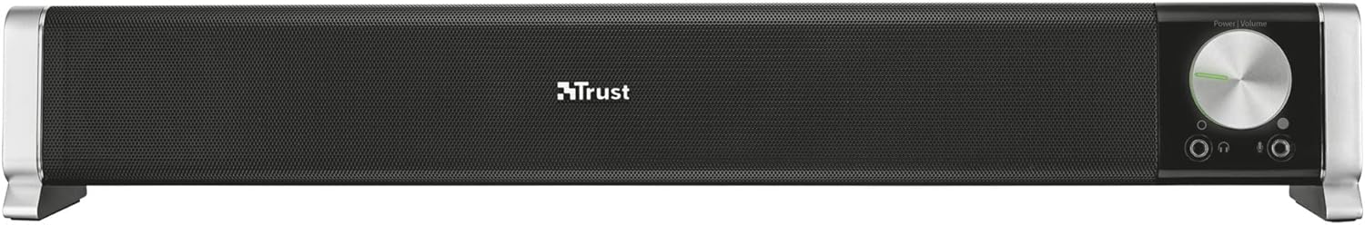 Trust 21046 Asto Sound Bar Speaker for PC and TV Speaker Trust