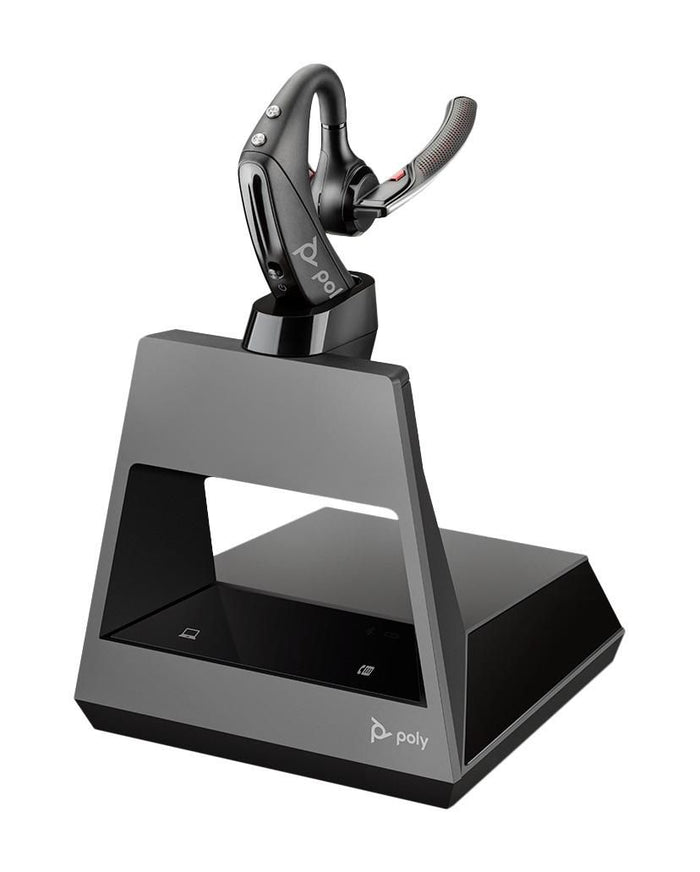 POLY 5200 Office Wireless Ear-hook In-ear Bluetooth Berry Headset Headset Poly
