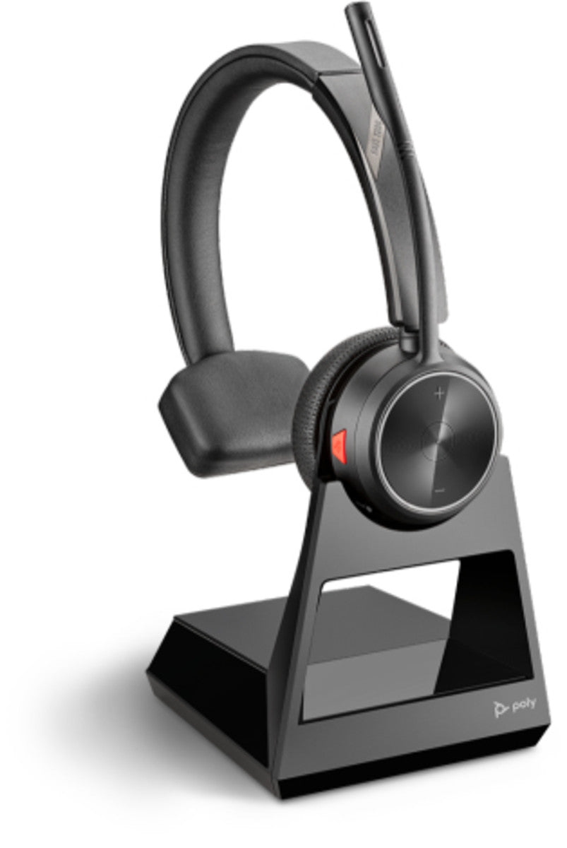 Poly 7210 Office Wireless Black Headset Headset Poly