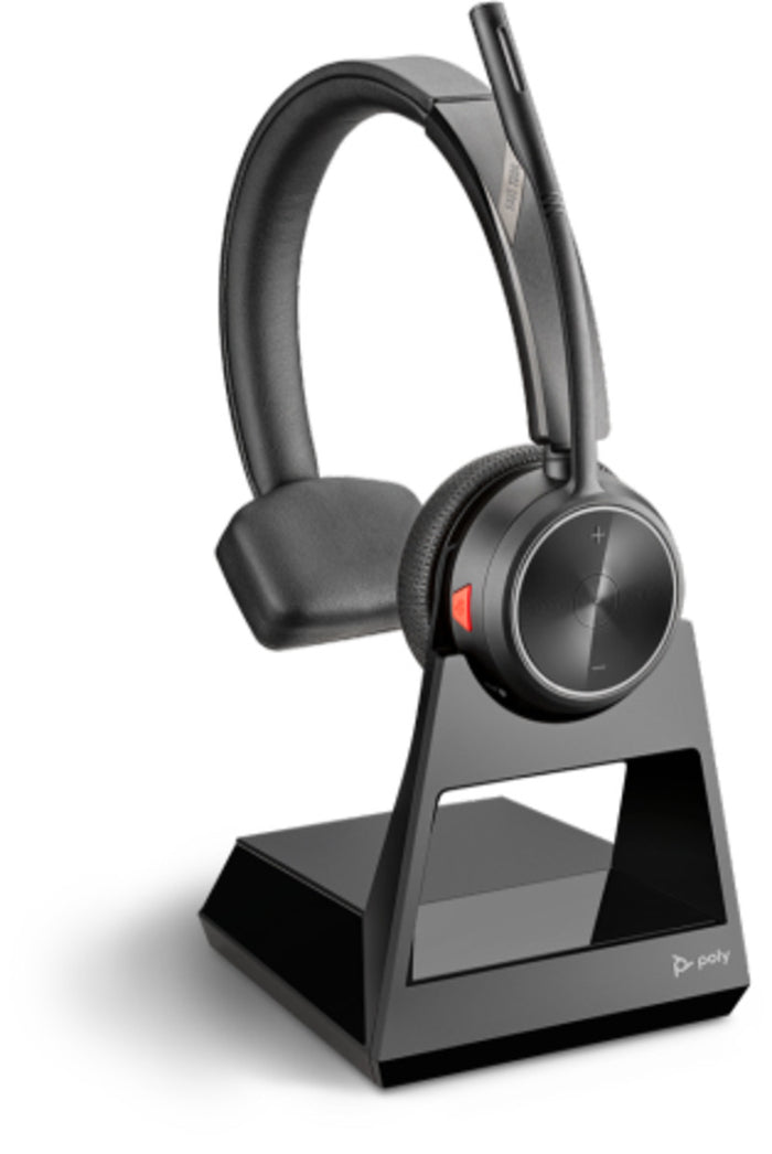 Poly 7210 Office Wireless Black Headset Headset Poly