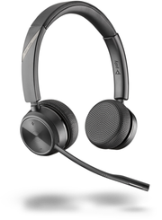 POLY 7220 Wireless Head-band Office/Call center Black Headset Headset Poly
