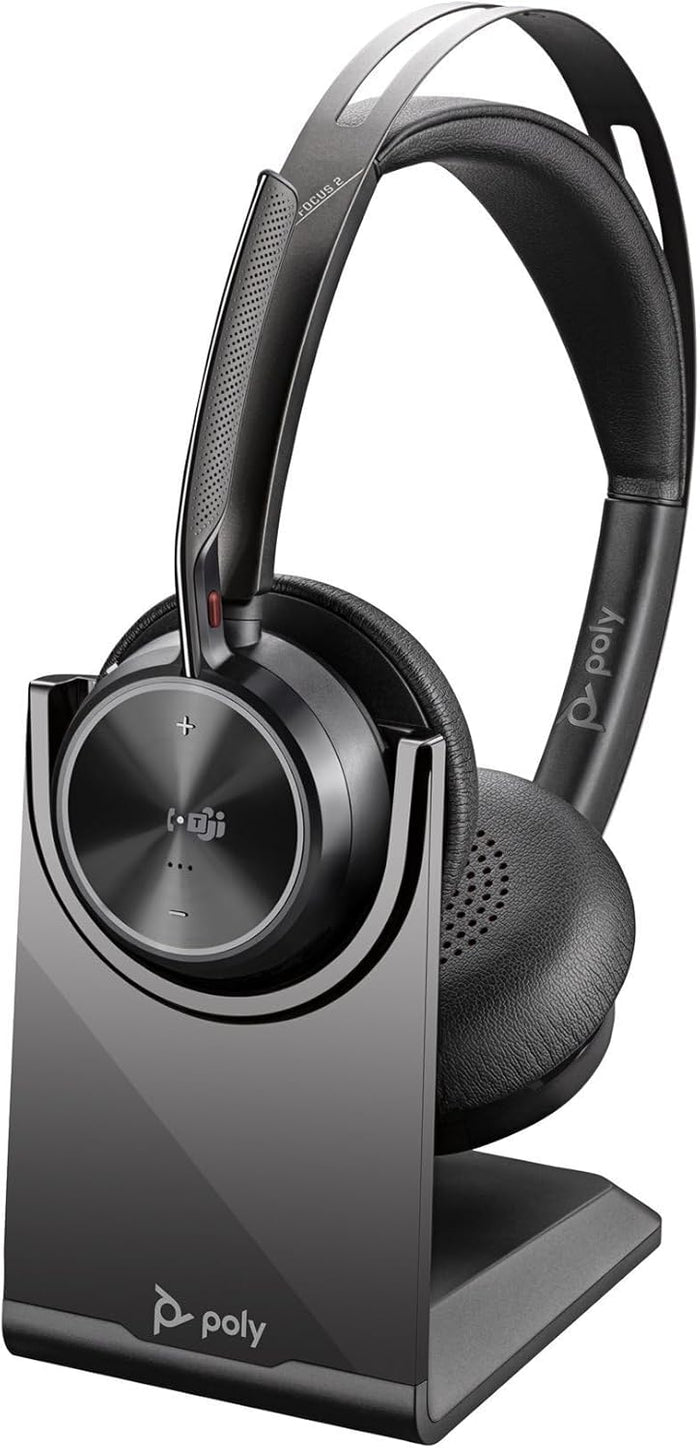 POLY Voyager Focus 2 UC Wired & Wireless USB Type-A Bluetooth Headset | 213727-02 Headset Poly