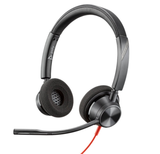 Poly Blackwire 3320 USB Type-A Wired Headset | 213934-01