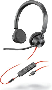 Poly 3325 Wired Black Headset Headset Poly