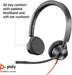 Poly 3325 Wired Black Headset