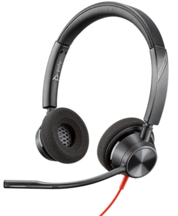 POLY Blackwire 3320 Wired USB Type-A Headset | 214012-01 Headset Poly