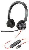 POLY Blackwire 3320 Wired USB Type-A Headset | 214012-01