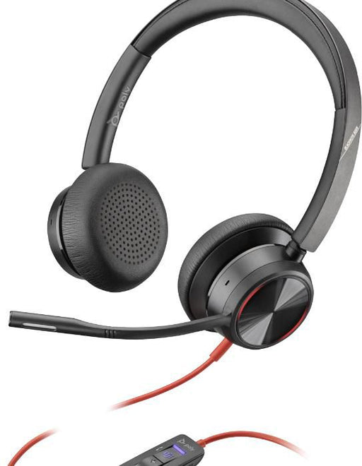 POLY Blackwire 8225 Wired USB Type-C Black Headset