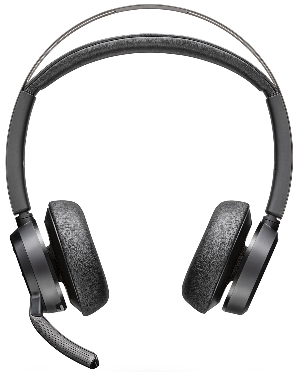 POLY Voyager Focus 2 UC Wired & Wireless USB Type-C Bluetooth Black Headset Headset Poly