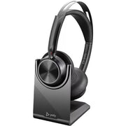 Poly Voyager Focus 2 UC Headset Wired & Wireless USB Type-C Bluetooth Charging Stand Headset Poly