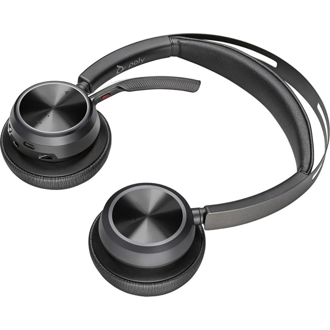 Poly Voyager Focus 2 UC Headset Wired & Wireless USB Type-C Bluetooth Charging Stand Headset Poly