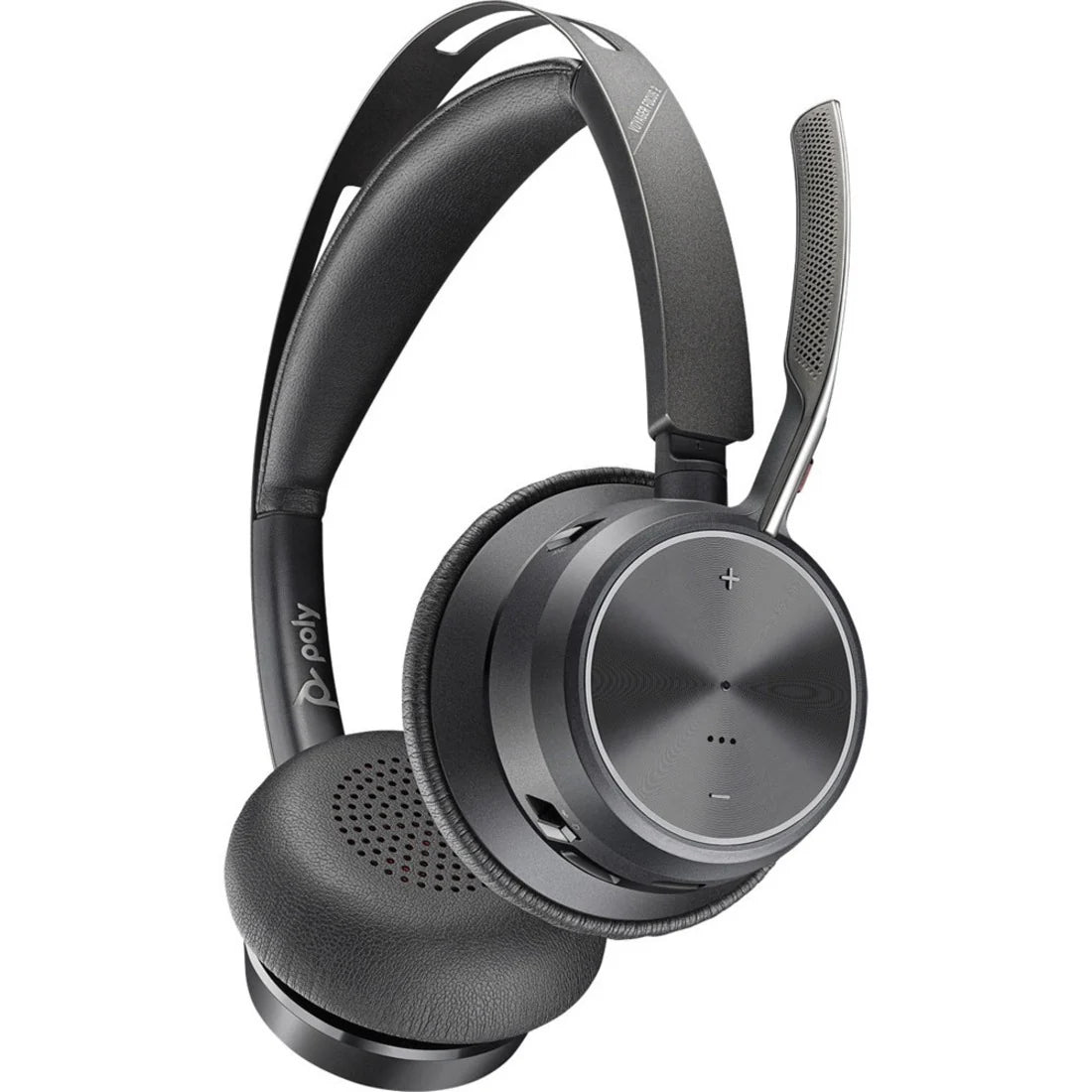 Poly Voyager Focus 2 UC Headset Wired & Wireless USB Type-C Bluetooth Charging Stand Headset Poly
