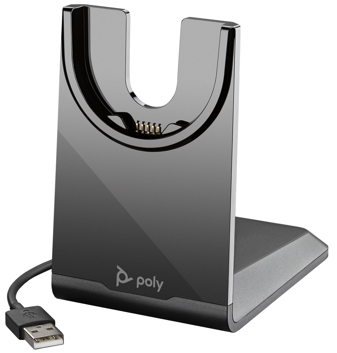 POLY Voyager Focus 2 UC Wired & Wireless USB Type-C Bluetooth Headset and Charging Stand | 214433-02 Headset Poly
