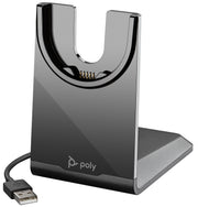POLY Voyager Focus 2 UC Wired & Wireless USB Type-C Bluetooth Headset and Charging Stand | 214433-02 Headset Poly
