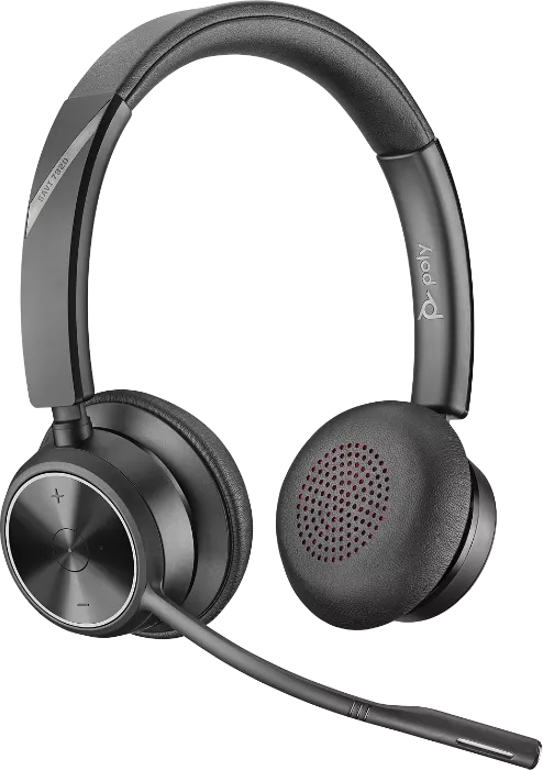 Poly 214778-05 SAVI 7300 Wireless Black Headset Headset Poly