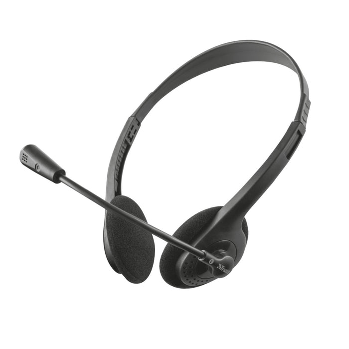Trust 21665 Wired Black Headset Headset Trust