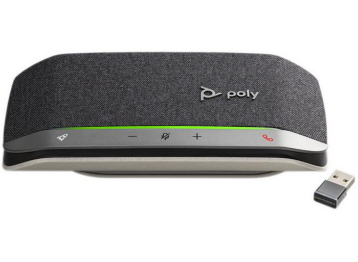 Poly Sync 20+ 6.7 kHz 80 Hz Conference Speakerphone Audio Conferencing System Poly