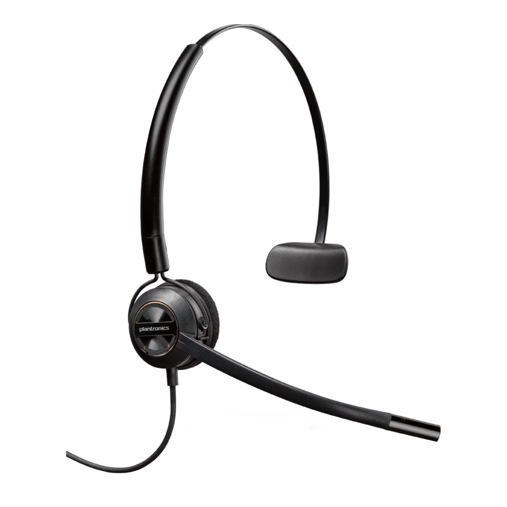 Poly EncorePro EP545/218277-01 Wired Over-The-Head Mono Headset Headset Poly