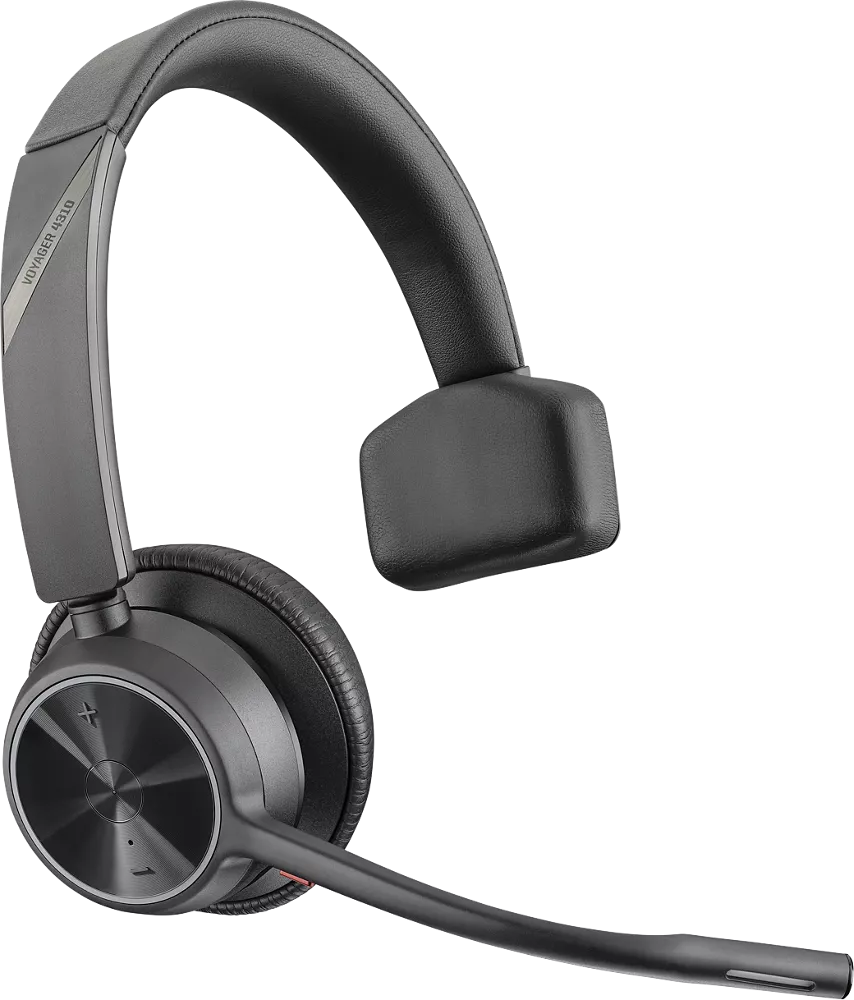 Poly Voyager 4310 UC Wired & Wireless Black Headset Headset Poly