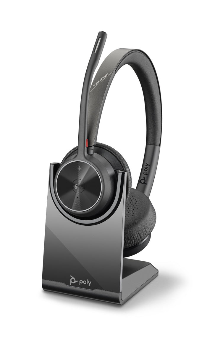 Poly 218476-02 Wired & Wireless Black Headset Headset Poly