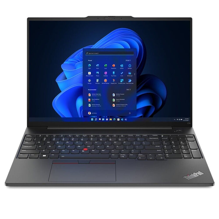 Lenovo ThinkPad E16 Gen 1 21JN004NUK 40.6 cm (16") Intel Core i5 13th Gen i5-1335U 256 GB SSD 8 GB Ram  Notebook