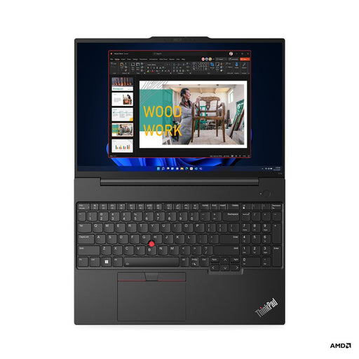 Lenovo ThinkPad E16 Gen 1 21JT000HUK 40.6 cm (16") AMD Ryzen 7 7730U 512 GB SSD 16 GB Ram Notebook