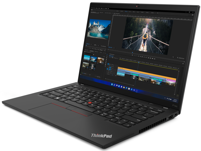 Lenovo ThinkPad P14s Gen 4 21K5000EUK 35.6 cm (14") AMD Ryzen 7 PRO 7840U 512 GB SSD 16 GB Total RAM  Mobile Workstation