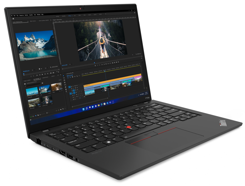 Lenovo ThinkPad P14s Gen 4 21K5000EUK 35.6 cm (14") AMD Ryzen 7 PRO 7840U 512 GB SSD 16 GB Total RAM  Mobile Workstation