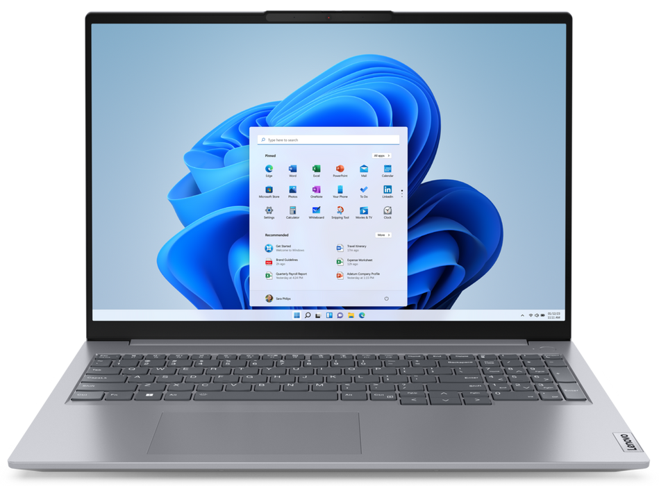 Lenovo ThinkBook 16 G8 IAL16" WUXGA Intel Core Ultra 5 225U 16GB RAM 512GB SSD Win11 Pro Notebook Lenovo Laptops Lenovo